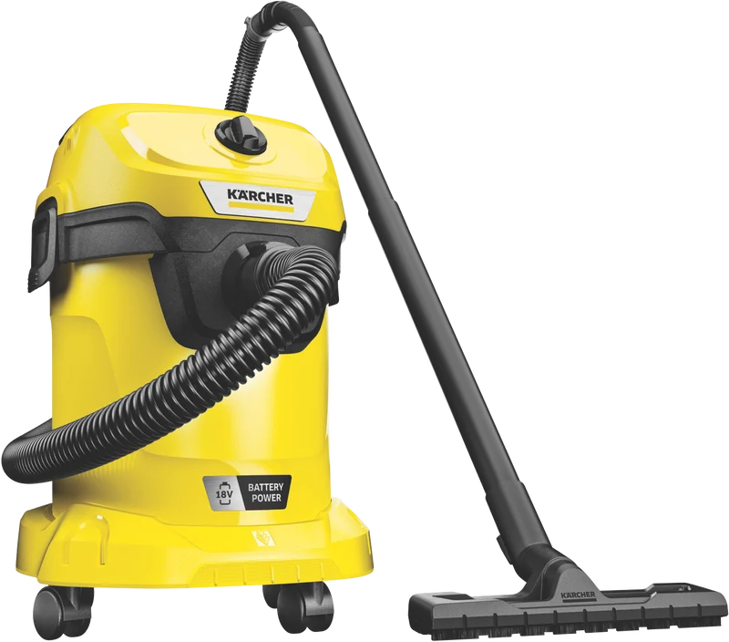 Karcher WD 3-18 Wet and Dry Vacuum 18V Skin Only