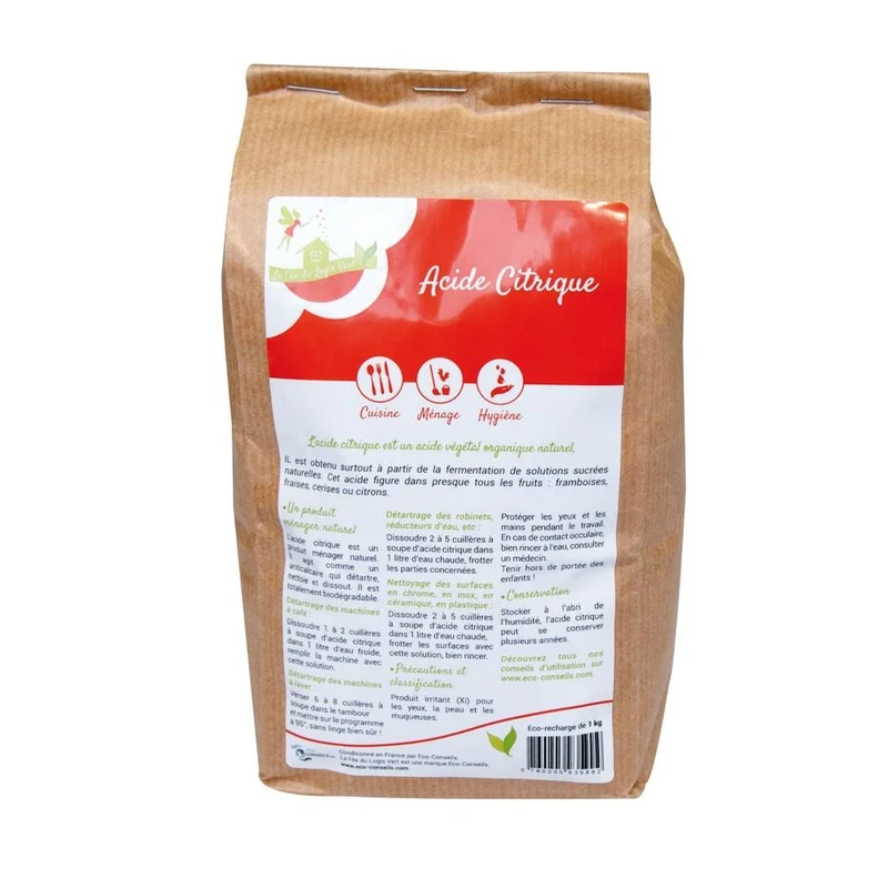 Eco Conseils Citroenzuur 1 kg