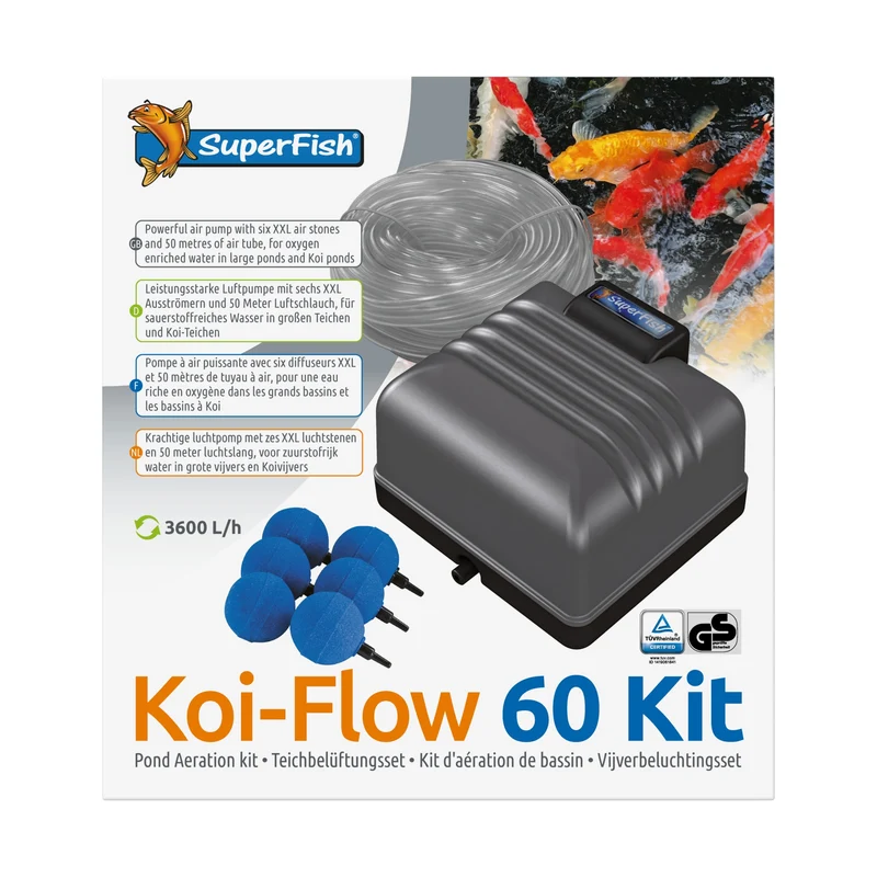 Superfish Koi Flow 60 Professional Beluchtingsset - 60 L/min