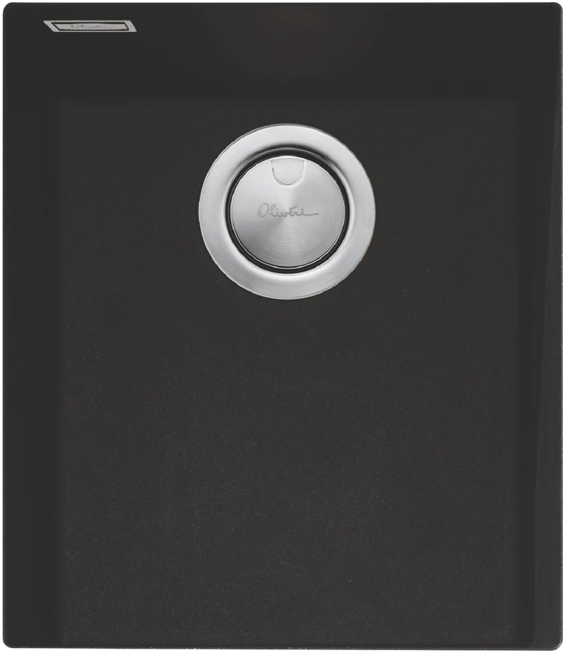 Oliveri Standard Bowl Undermount Sink - Black
