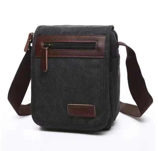 Eloy – Handige Canvas Schoudertas voor Onderweg