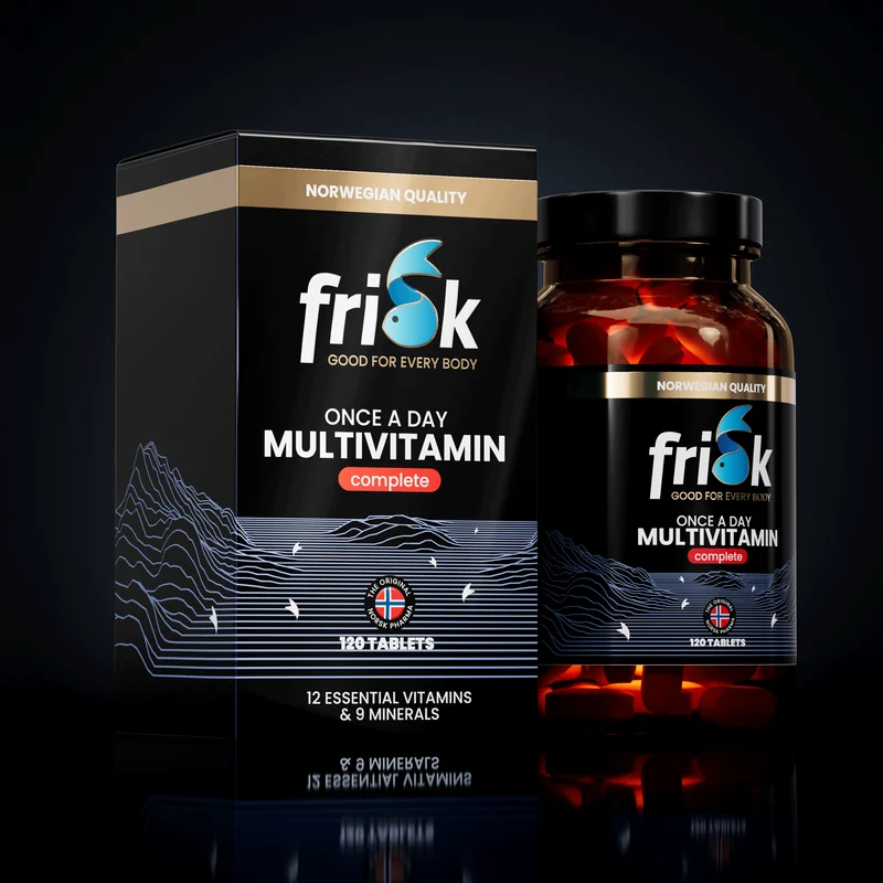 Frisk Multivitamine compleet dagelijks 120 tabletten