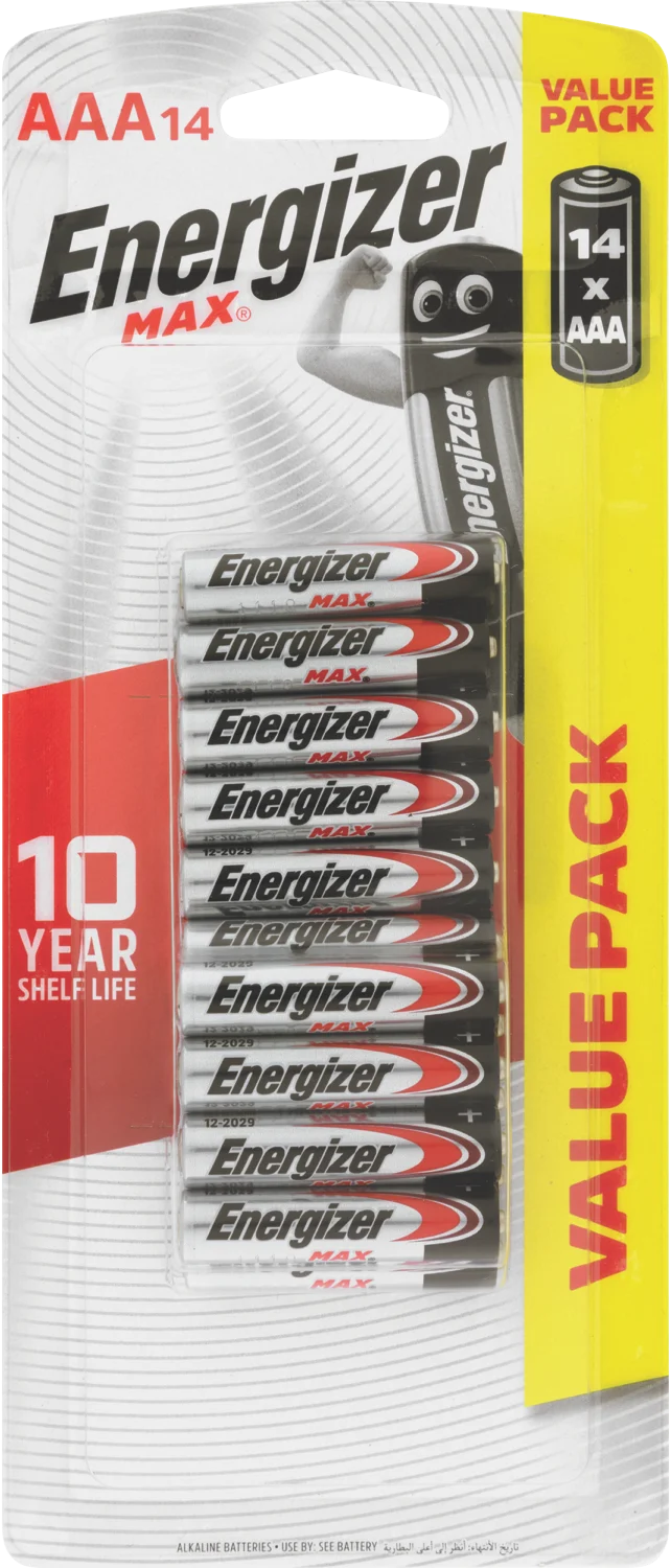 Energizer Max AAA 14 pack