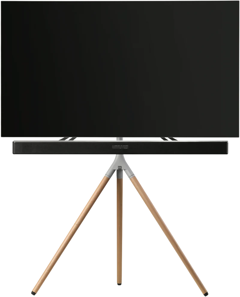 One For All Designer TV & Soundbar Stand - Oak