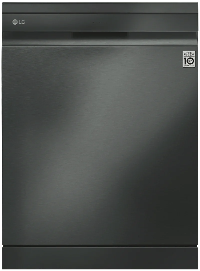 LG 60cm 15 Place QuadWash Freestanding Dishwasher, Matt Black