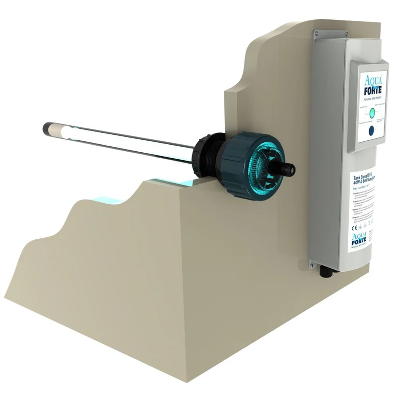 Aquaforte Tank UV-C 40W Amalgaam Signal - wandmontage UV-C met signaallamp