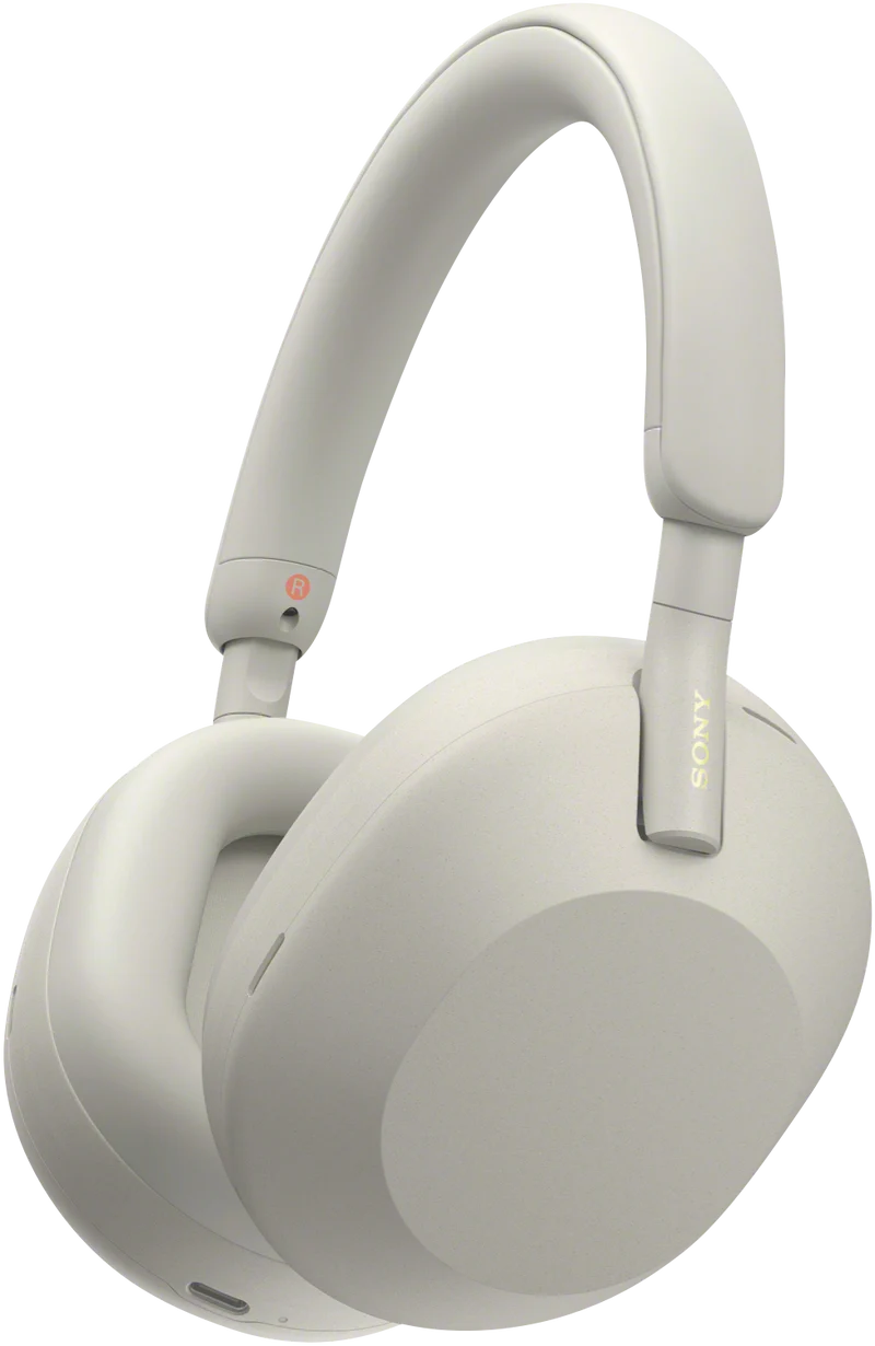 Sony WH-1000XM5 Noise Cancelling Headphones Silver