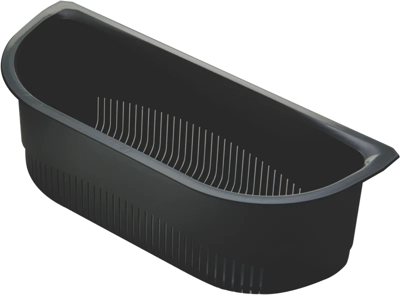 Oliveri AC7220 MONET D SHAPE COLANDER CHARCOAL