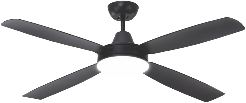 Mercator 137cm Nemoi with Light Black Ceiling Fan