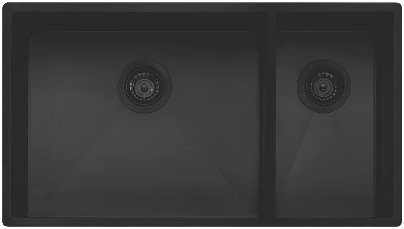 Oliveri Spectra 1 & 1/2 Bowl Sink Black
