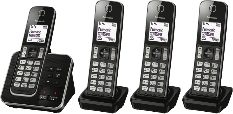 Panasonic Quad Pack Cordless Phone