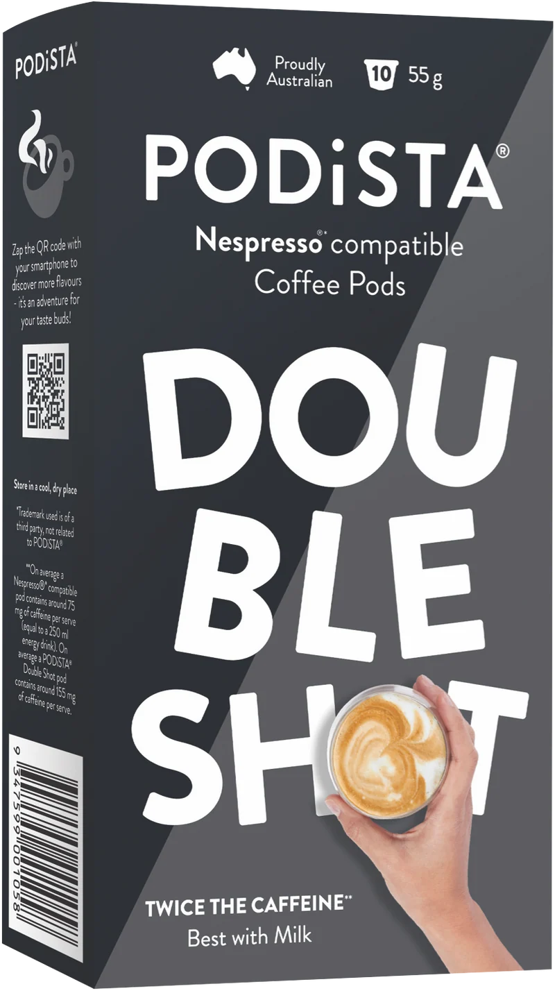 PODiSTA Double Shot Coffee Pod