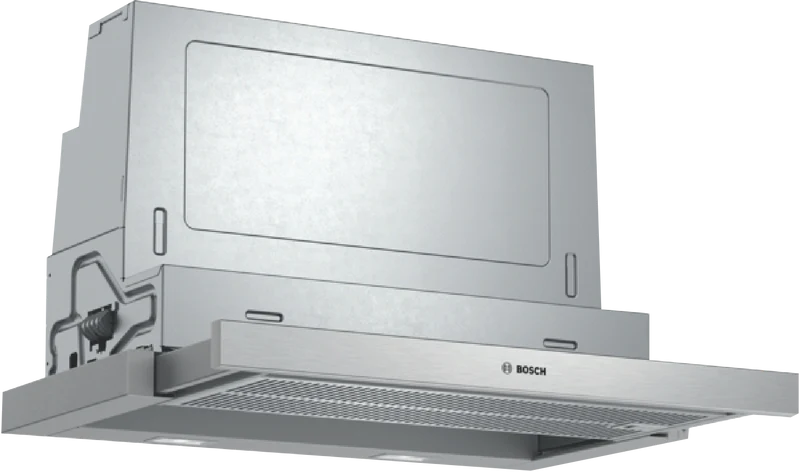 Bosch Series 4 60cm Slideout Rangehood, Silver Metallic