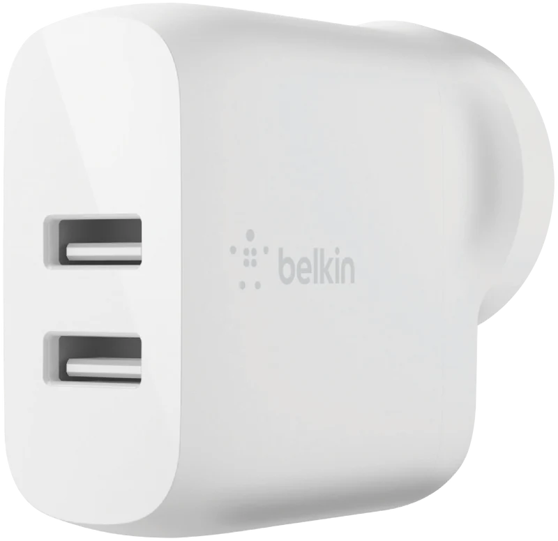 Belkin 12W Dual USB-A Wall Charger