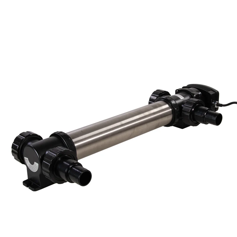 AquaForte SUV-755 UV-C unit met RVS behuizing en PL lamp - AquaForte SUV-755 UV-C - RVS behuizing met quick lock