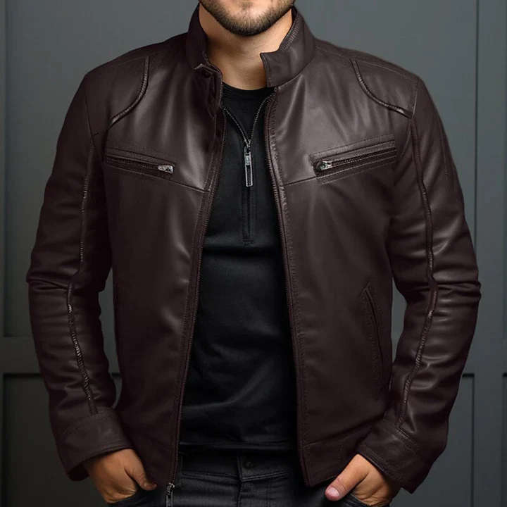 Baylor – Vintage Leren Herenjack