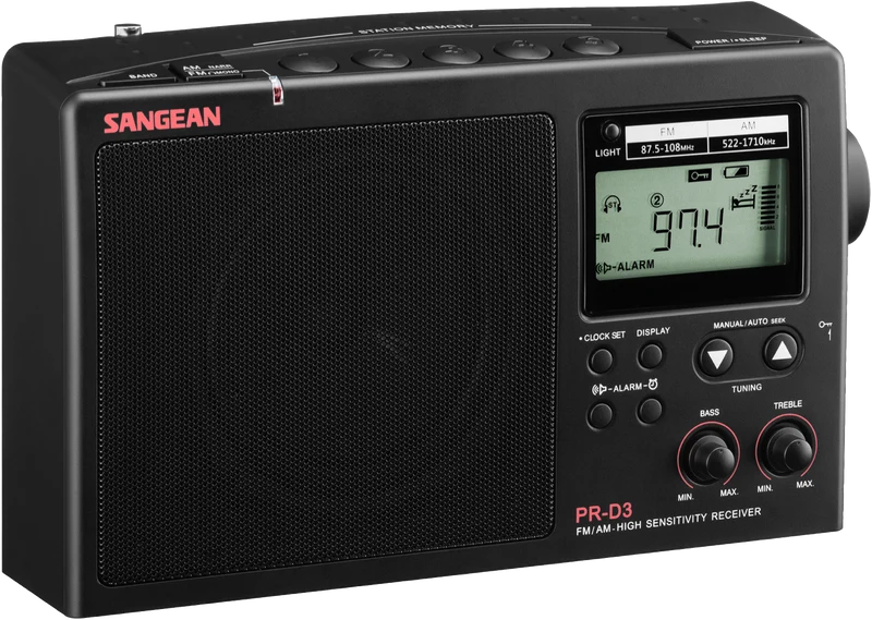 Sangean AM/FM Long Range Portable Radio