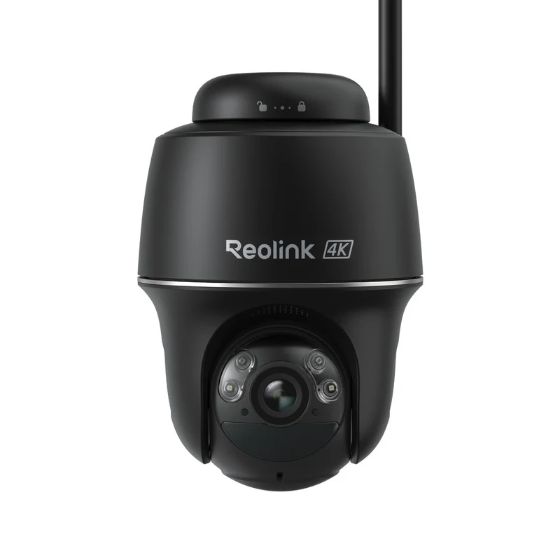 Reolink Argus PT Ultra 4K Pan Tilt Wireless Automatic Tracking Battery Security Camera (Black)