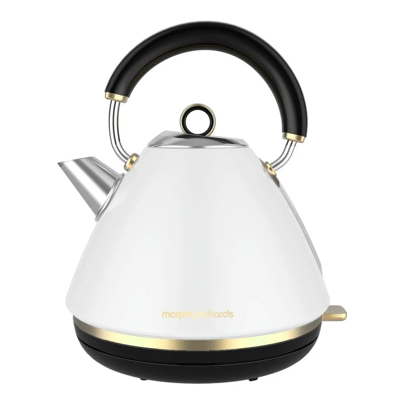 Morphy Richards Ascend Soft Gold White 1.5L Electric Kettle Rapid Boil