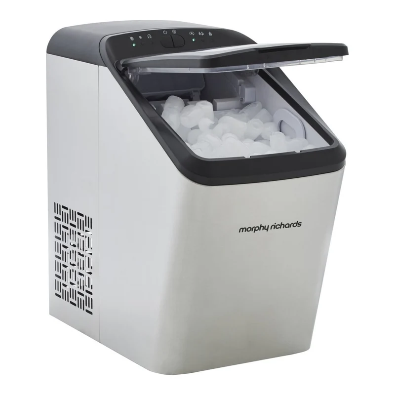 Morphy Richards Compact 15kg Stainless Steel Ice Maker Ice Cube Machine