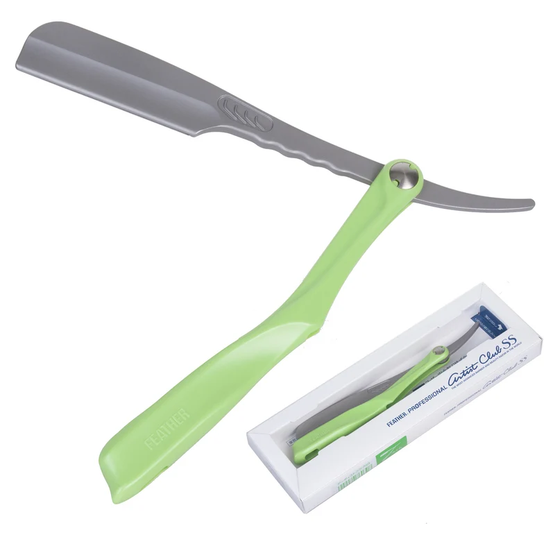 Rasoir shavette Feather Professional Artist Club Lime ACS-RL