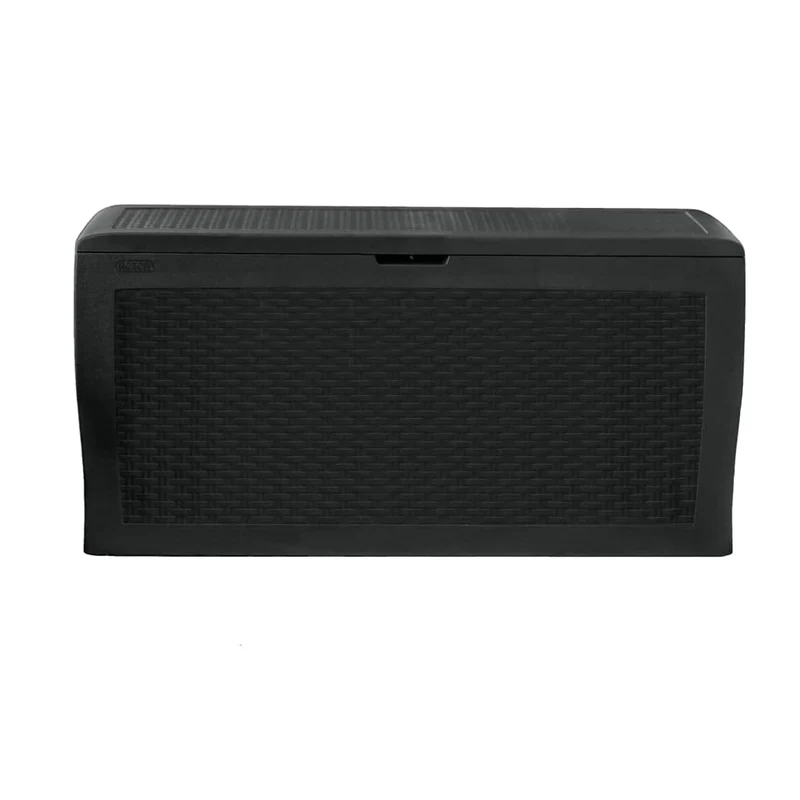 Boîte de jardin Keter Samoa Rattan 270L anthracite