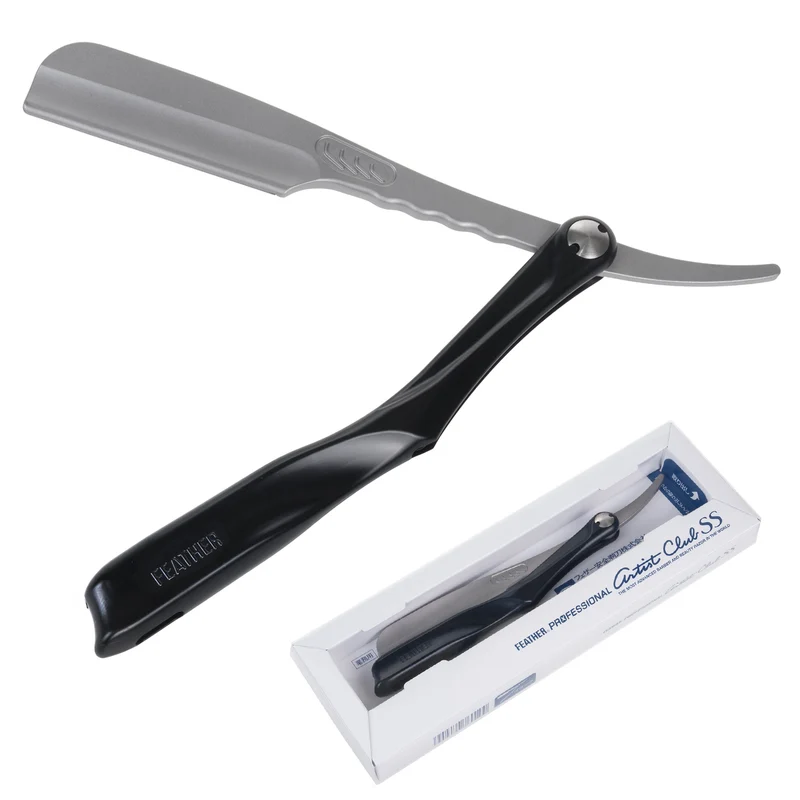 Lame de rasoir shavette Feather Professional Artist Club Black ACS-RB