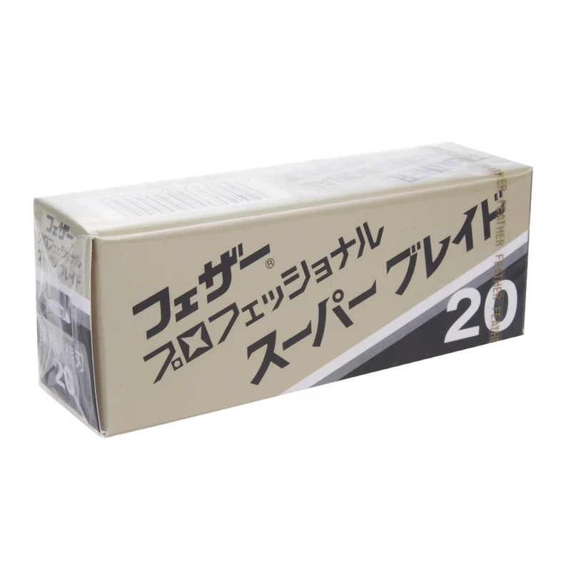 FEATHER Super Blade PS-20 lames de rasoir shavette - 20 par paquet