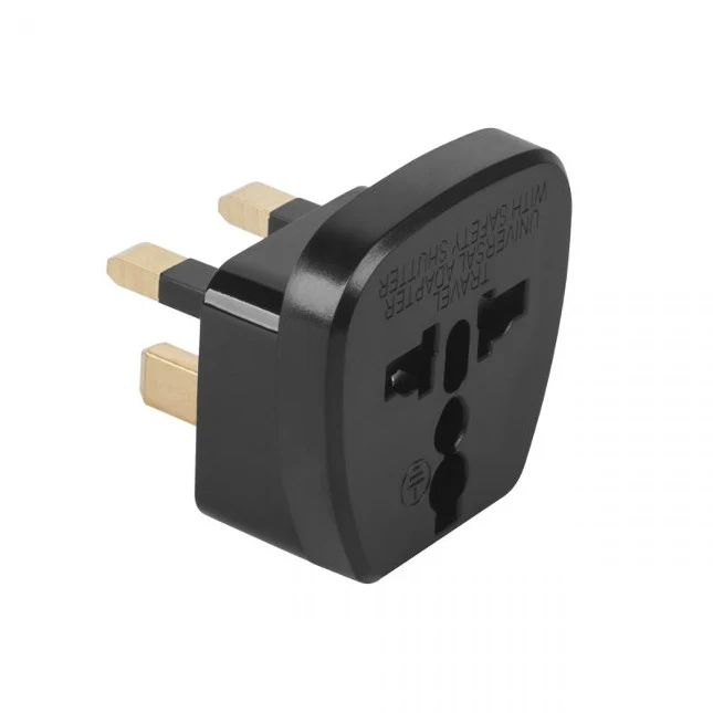 Adaptateur connecteur AC PLUG Royaume-Uni universelle QZ36