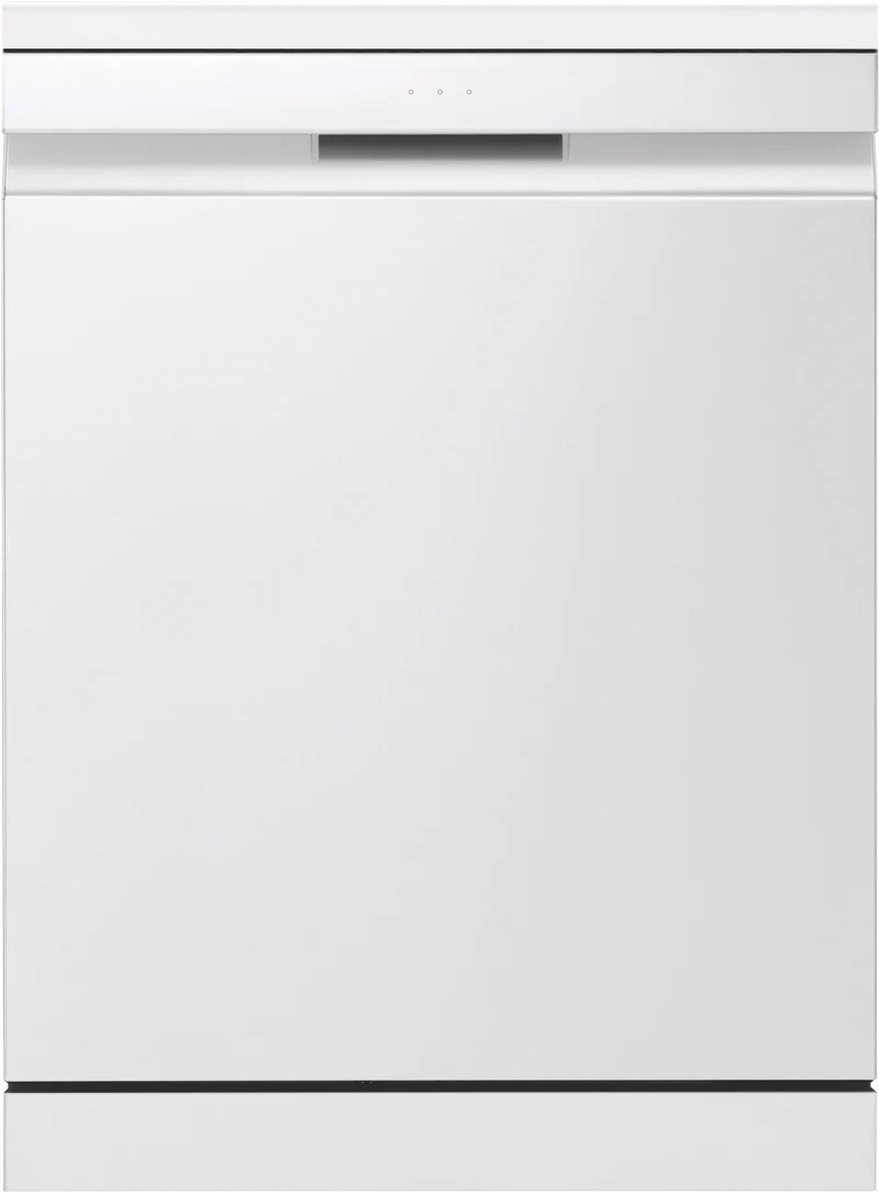 LG 60cm 15 Place QuadWash TrueSteam Dishwasher, Matte White