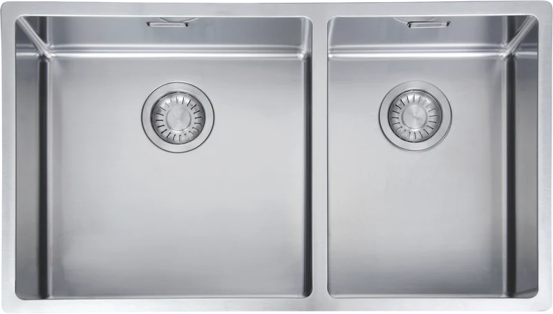 Franke Bolero 1 & 1/2 Bowl Sink, SBR, Stainless Steel