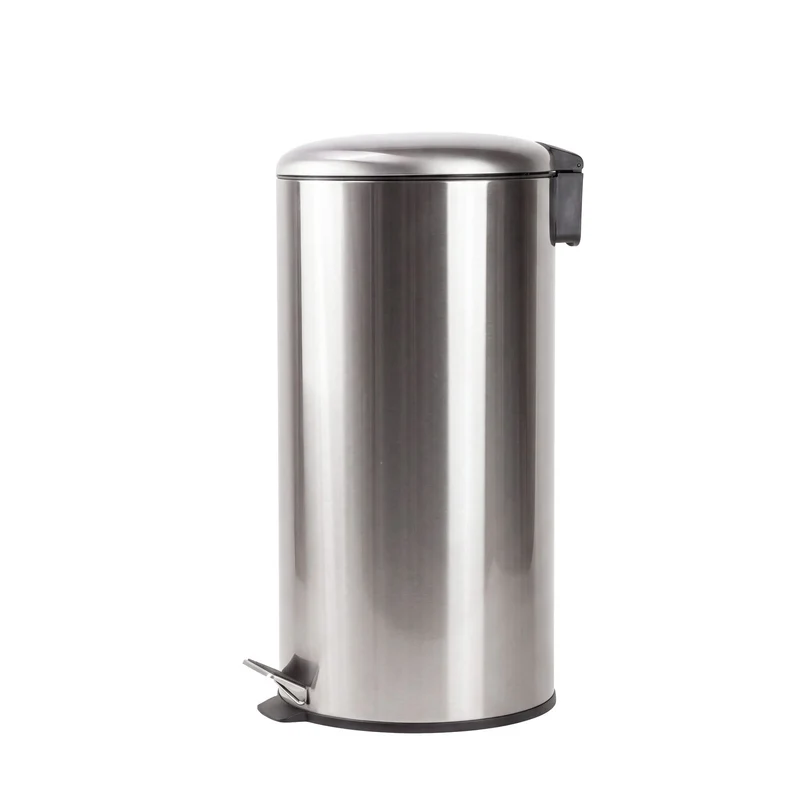 Hacienda 30L Pedal Bin with Stainless Steel and Plastic Construction
