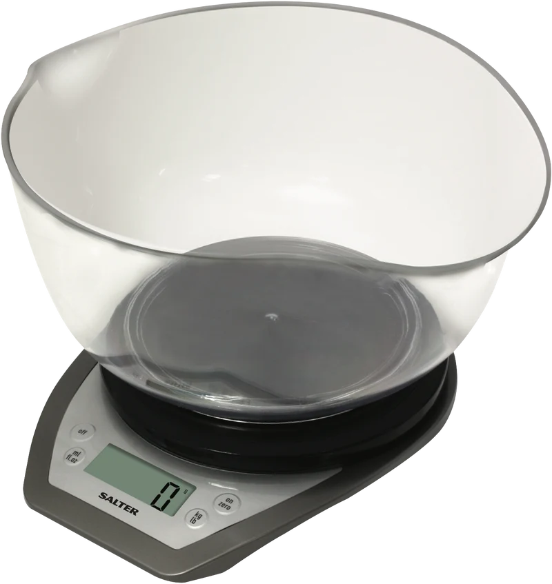 Salter Dual Pour Kitchen Scale with Bowl - 5KG