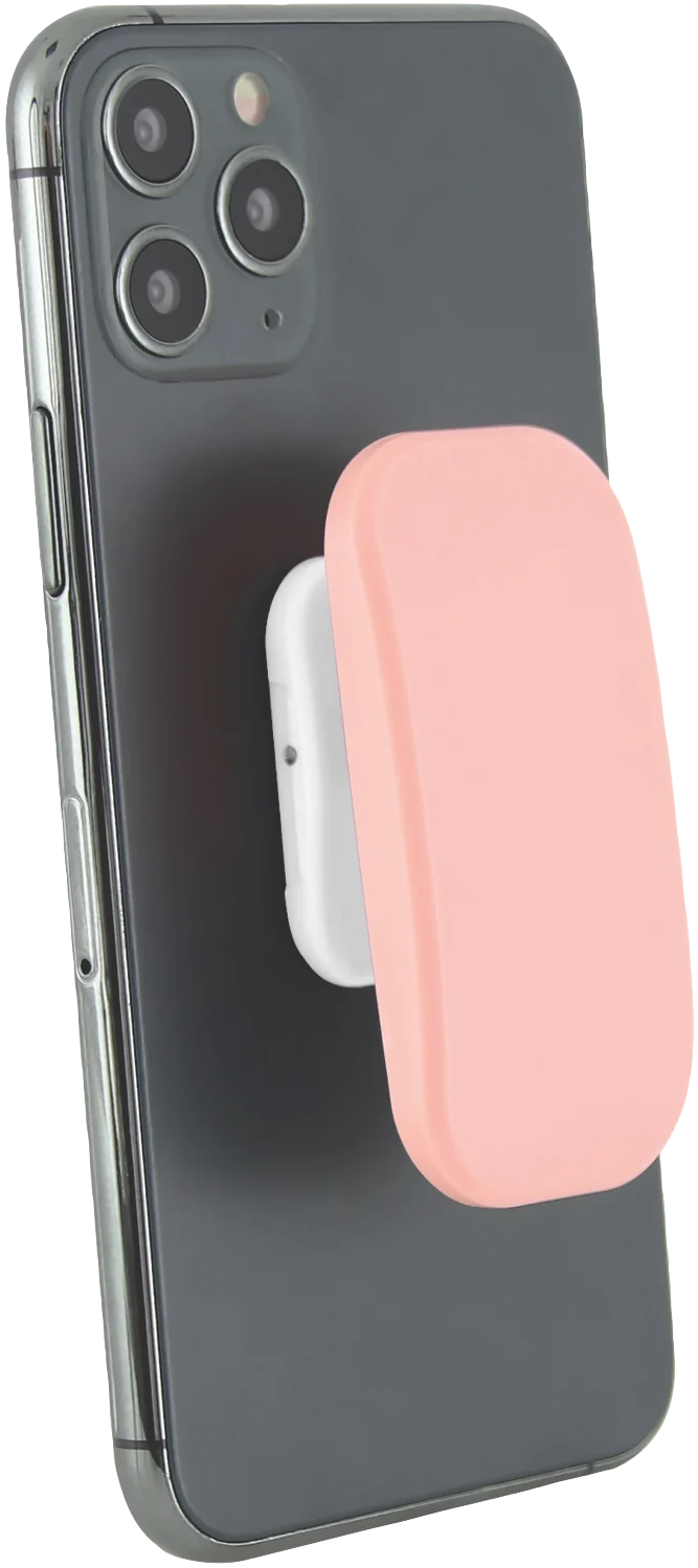 Techxtras 2-in-1 Phone Grip Stand (Pink)