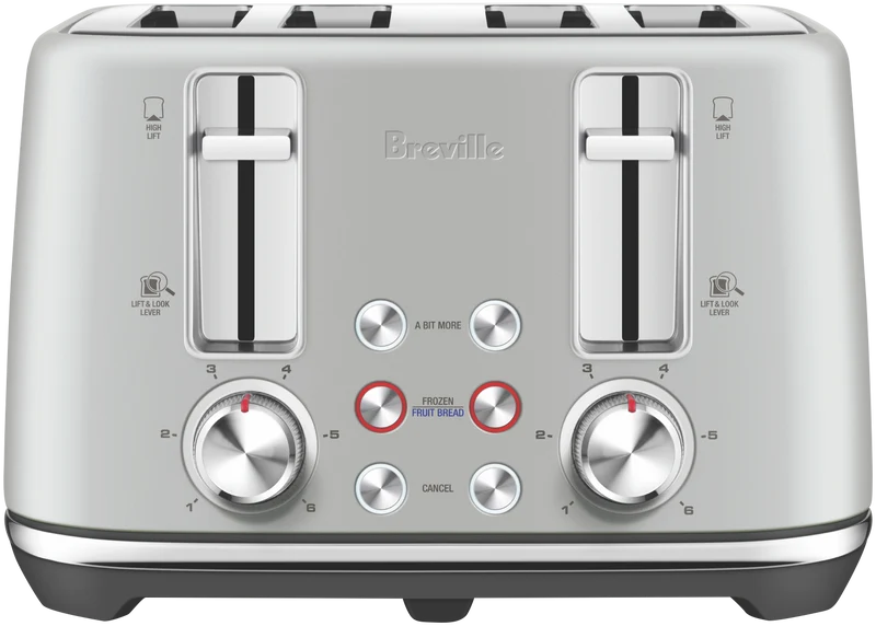 Breville the ToastSet 4 Slice - Light Grey
