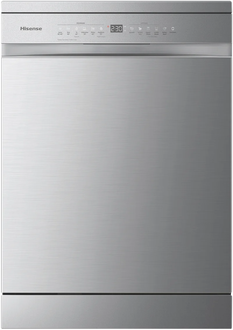 Hisense Freestanding Dishwasher - Stainless Steel