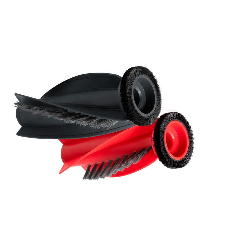 Roborock Rubber Main Brush with Robust Synthetic Bristles (Red/Grey)