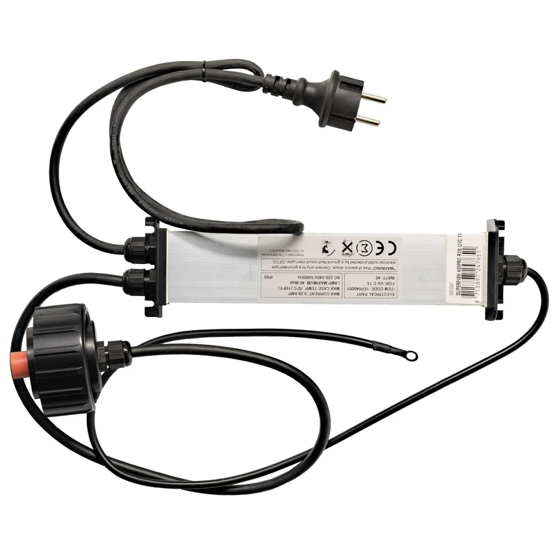 Koi Pro RVS UV Trafo T5 40W - Vervangtransformator voor UV-C unit