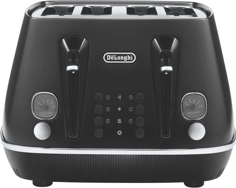 DeLonghi Distinta Moments 4 Slice Toaster - Black