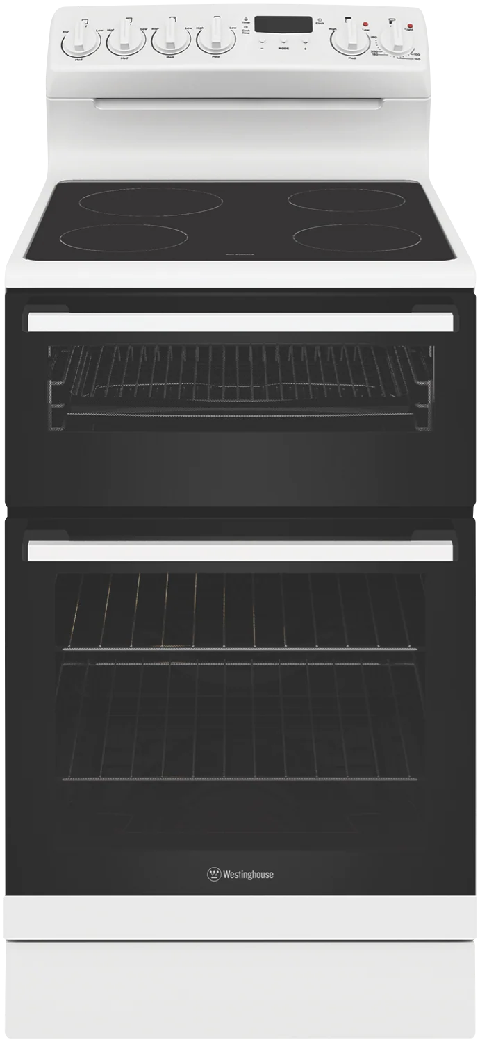 Westinghouse 54cm Electric Freestanding Oven, White