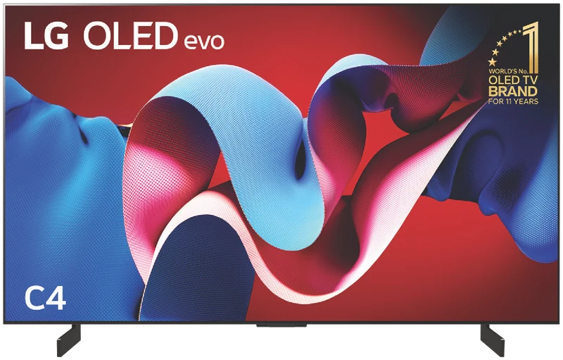 LG 42" OLED EVO C4 4K Smart TV 24