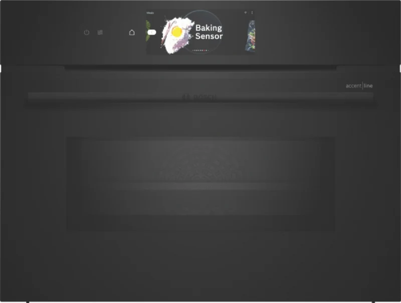 Bosch Series 8 Accentline 45cm Built In Combination Microwave Oven