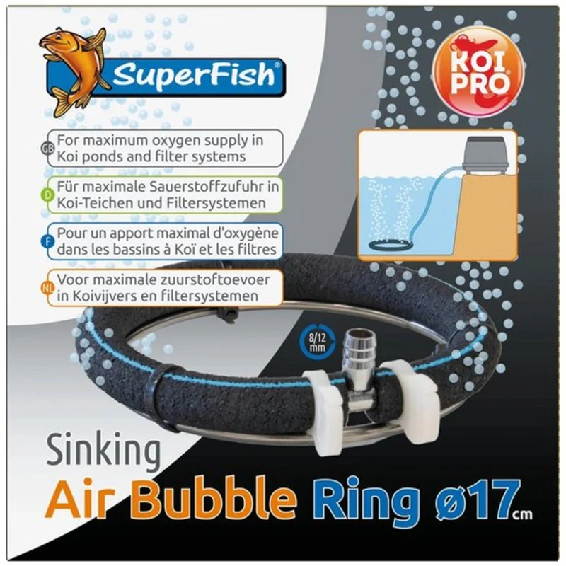 Koi Pro Sinking Air Bubble Ring 17 cm