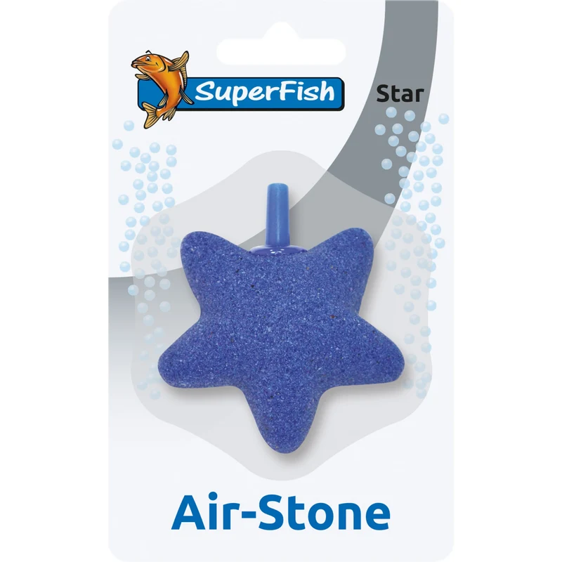 Superfish Luchtsteen Ster Model - stervormige luchtsteen voor aquarium
