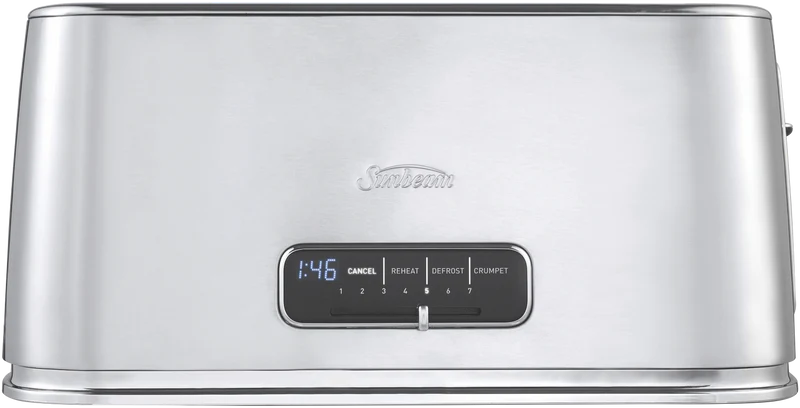Sunbeam Arise Collection Inline 4 Slice Stainless Steel Toaster