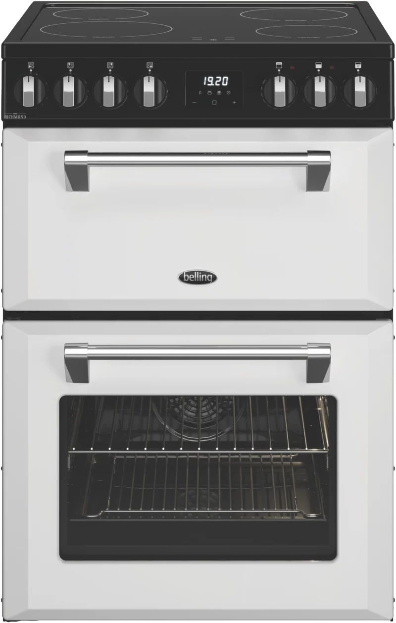 Belling Mini Richmond 60cm Induction Upright Cooker, White