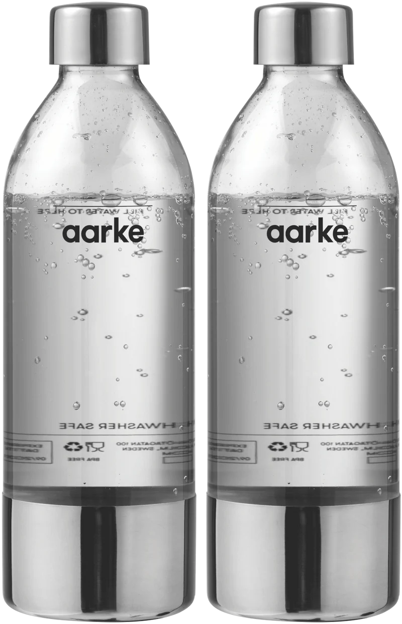aarke PET Water Bottle 2 Pack