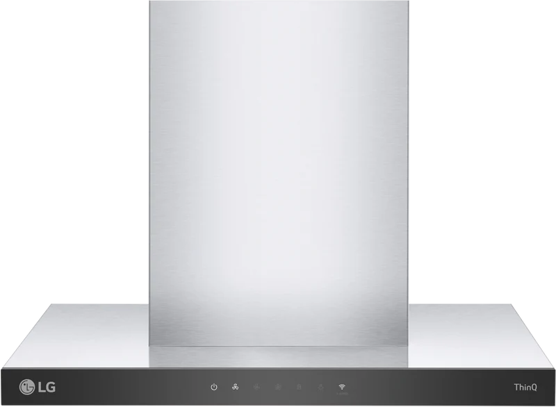 LG 60cm T-Shape Rangehood with ThinQ Auto, Stainless Steel