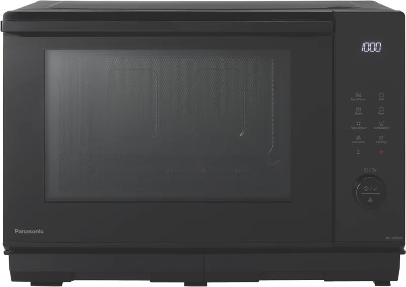 Panasonic 27L 1000W 4-in-1 Flatbed Convection Oven Black