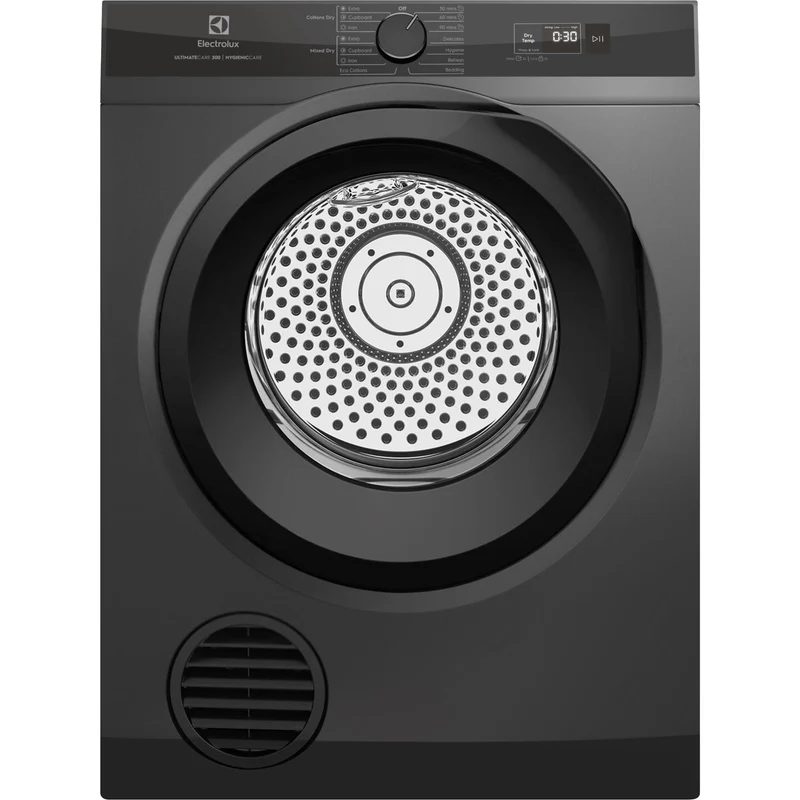 Electrolux EDV705N3SC UltimateCare 7kg Vented Clothes Dryer (Dark Silver)